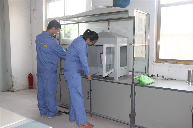 節能材料可燃性檢測