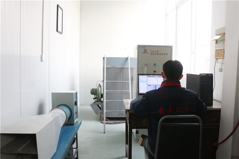 鋼結構防火涂料耐火試驗