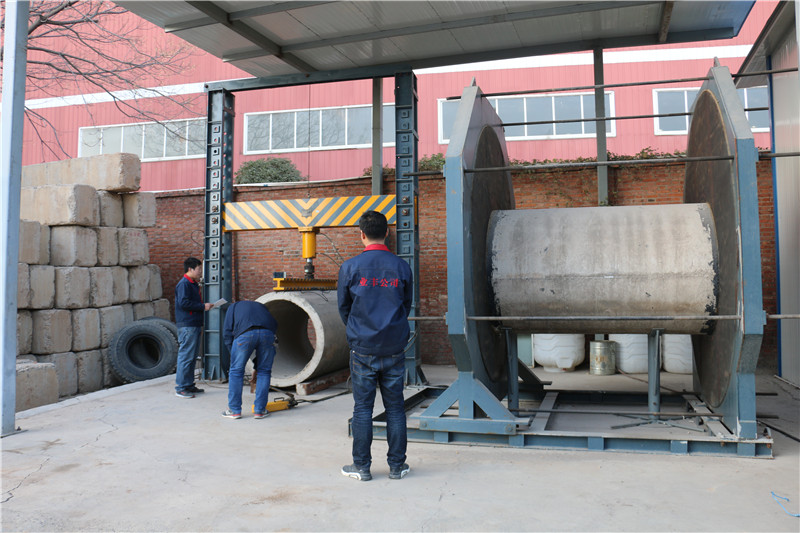 混凝土管內、外壓檢測